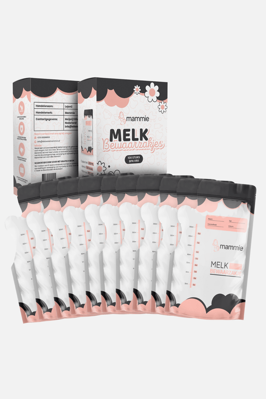 Moedermelk Bewaarzakjes met Schenktuit - 300 ML - BPA vrij - Mammie