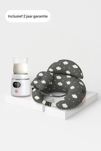 Cozy Feed Bundel: Voedingskussen & GO Flessenwarmer