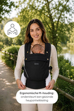 AVAIRE Draagzak Baby – Ergonomisch & Comfortabel - Katoenen Materiaal - Mammie 