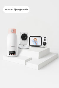 Night Care Bundel: Baby met Camera & ThermoGO Flessenwarmer