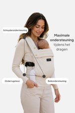 AVAIRE Draagzak Baby – Ergonomisch & Comfortabel - Katoenen Materiaal - Mammie 