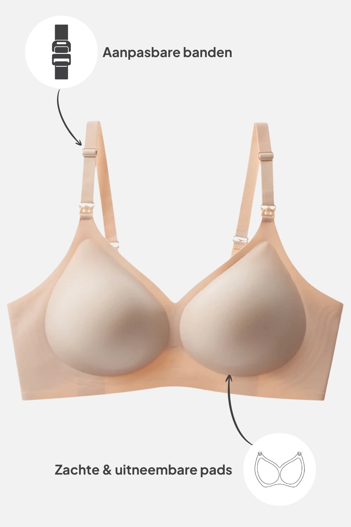 voedingsbh zonder beugel 