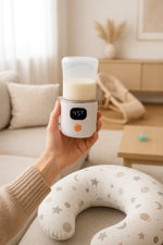 GO Draagbare Flessenwarmer Onderweg - Draadloos - Incl 6 Adapters - 4 Temperatuurniveaus - Mammie