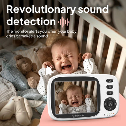 Mammie Babyfoon Met Camera - Uitbreidbaar tot 4 Baby Camera's - Baby Monitor - Mammie