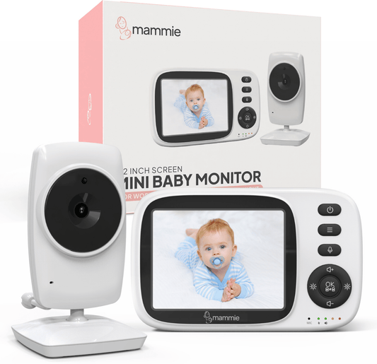 Mammie Babyfoon Met Camera - Uitbreidbaar tot 4 Camera's - Mammie