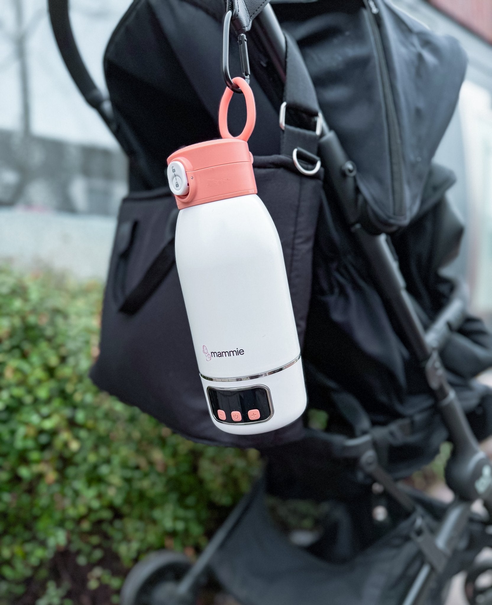 On - the - Go Bundel: ThermoGO Flessenwarmer & 100 Moedermelk Bewaarzakjes - Mammie