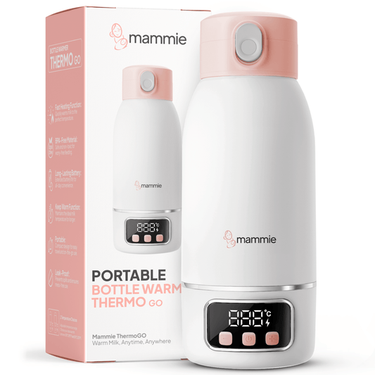 ThermoGO Thermosfles Flessenwarmer Onderweg - Draadloos - Alle Merken - 500 ML - Mammie