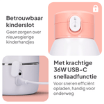 draagbare flessenwarmer